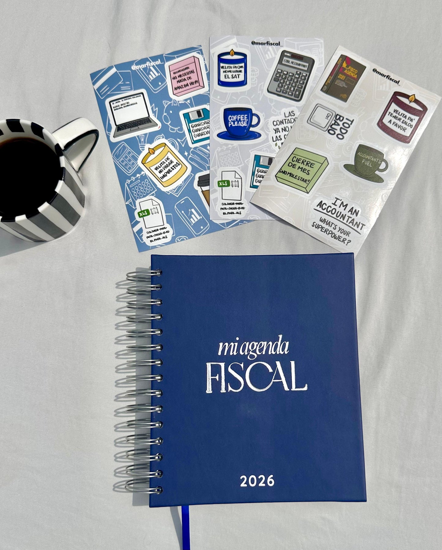 18 Stickers Accountant Vibes - Waterproof.