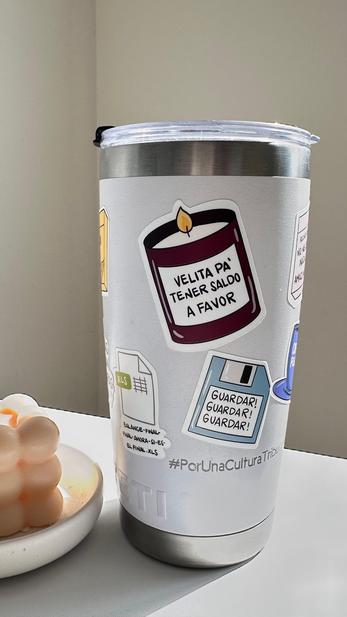 18 Stickers Accountant Vibes - Waterproof.