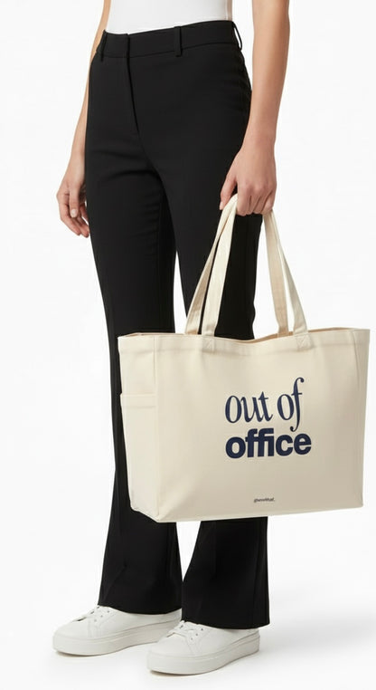 TOTE BAG Out Of Office