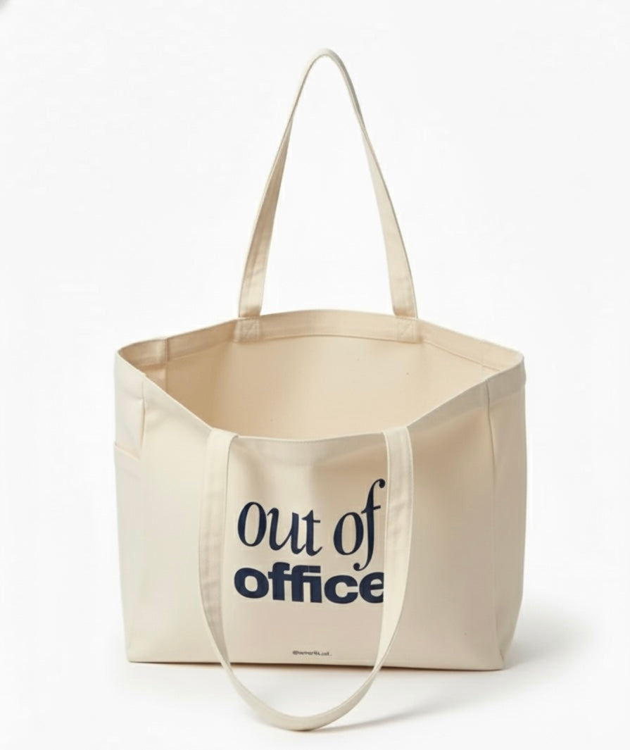 TOTE BAG Out Of Office