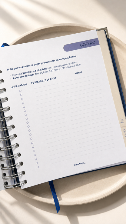 MI AGENDA FISCAL 2027